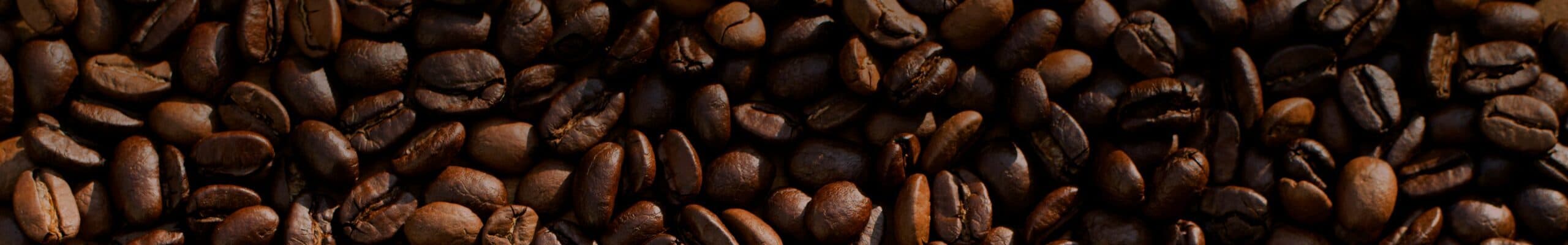 Fresh coffee beans from the cafe